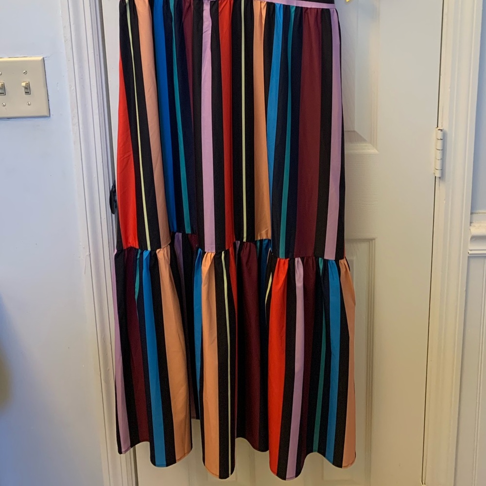 🌈Rainbow Stripe Dress🌈 - Picture 4 of 5